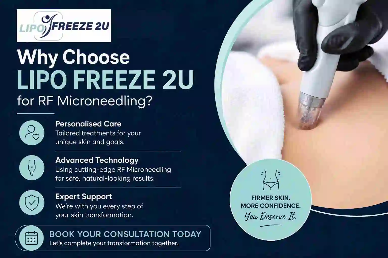 Why Choose LIPO FREEZE 2U for RF Microneedling Hastings?