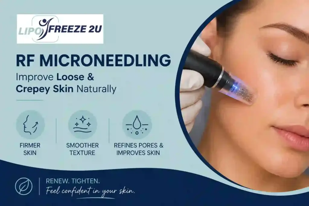 Can RF Microneedling Help Improve Loose and Crepey Skin Hastings?